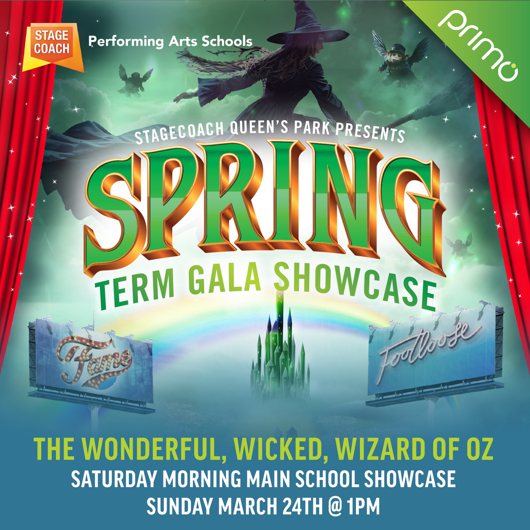 1pm Show on Sunday March 24th - Saturday Morning Main School - The WWW of Oz