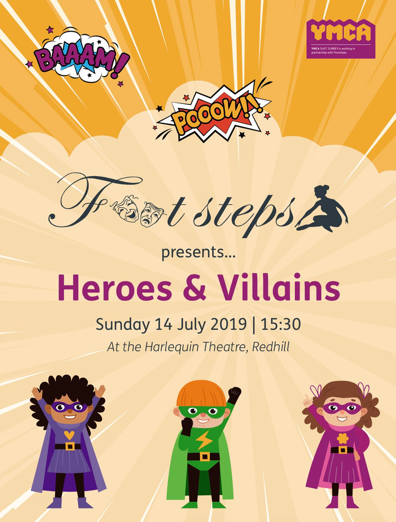 Footsteps - Heroes & Villains (with P&P)