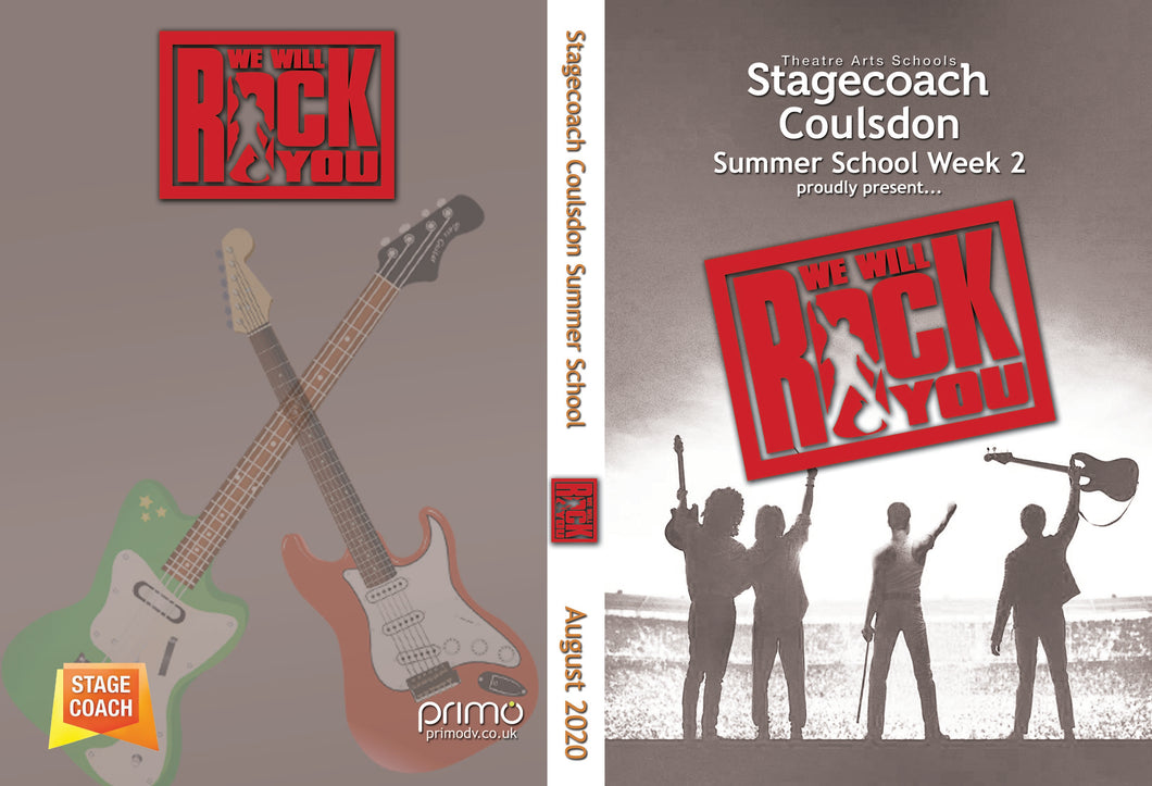 Stagecoach Coulsdon Summer Holiday Workshop 2020 - We Will Rock You