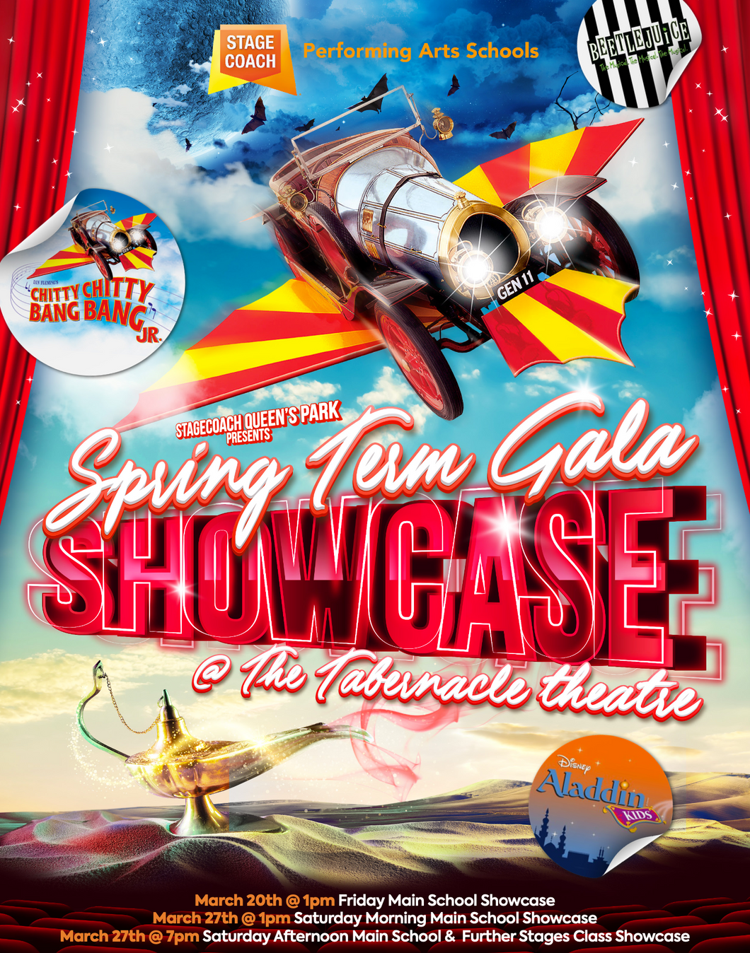 DVD of Spring Term Gala Showcase - Queen's Park - Saturday PM School