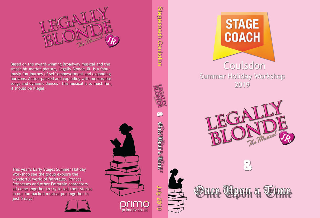 Stagecoach Coulsdon Summer holiday Workshop 2019 - Legally Blonde Jr & Once Upon a Time
